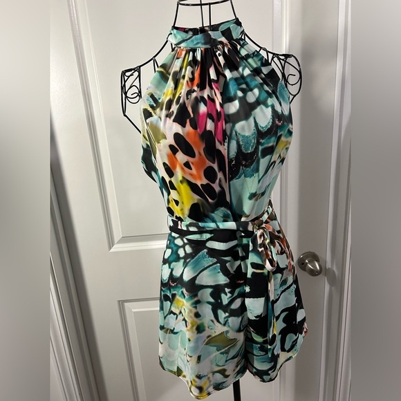 bebe Dresses & Skirts - Bebe Multicolor Romper